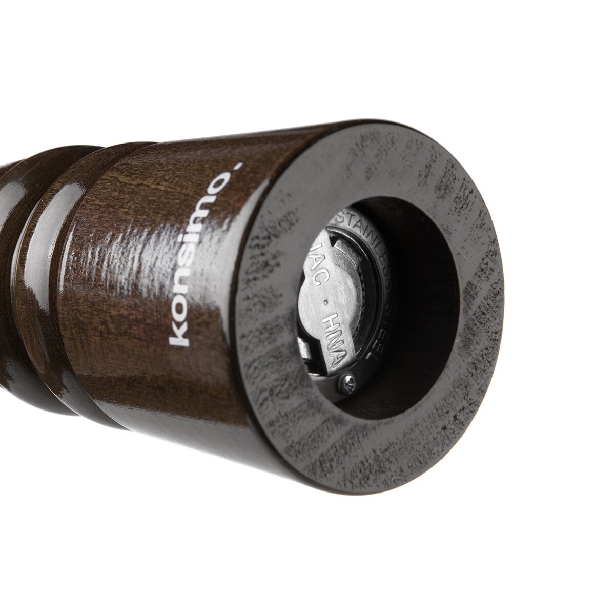 Konsimo MILOS Zestaw młynków 12 cm, 2 szt. wenge, wenge