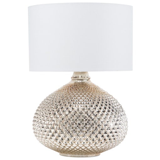 Lampa stołowa MADON Szkło Złoty