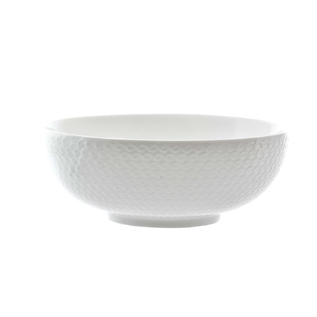 Zestaw 2 misek do sałatek Momenti - Biały, 22 cm
