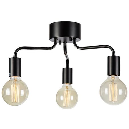 LAMPA sufitowa AVERY 108102 Markslojd loftowa OPRAWA metalowa czarna