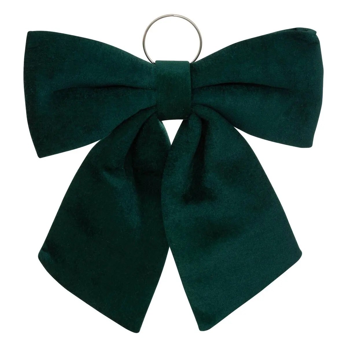 Kokarda aksamitna, ciemnoielona, kpl. 4 szt. 70x67cm