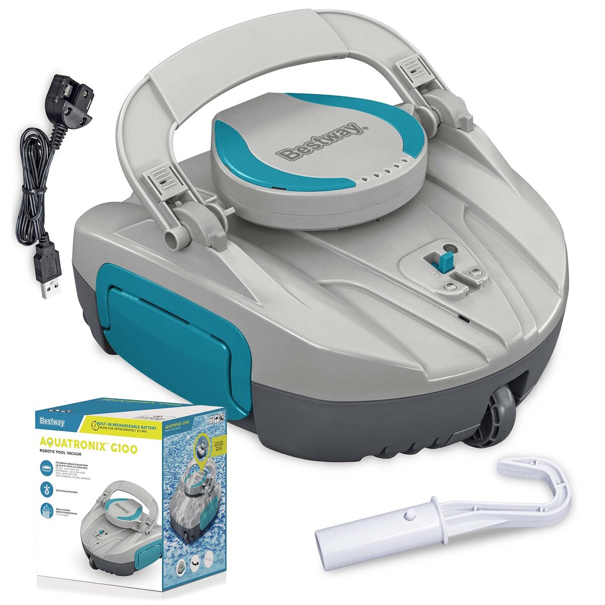 Automatyczny odkurzacz do czyszczenia basenu Bestway 58864 robot AquaTronix 2026