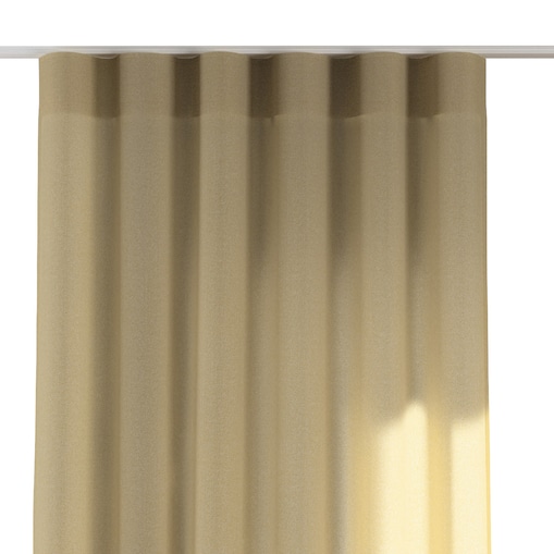 Zasłona na taśmie wave 130x260 jasny beż