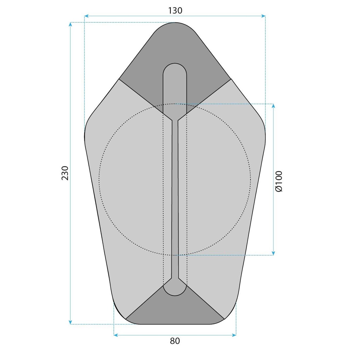 Kinkiet G030-W Led Złoty, Metal, Tworzywo Sztuczne