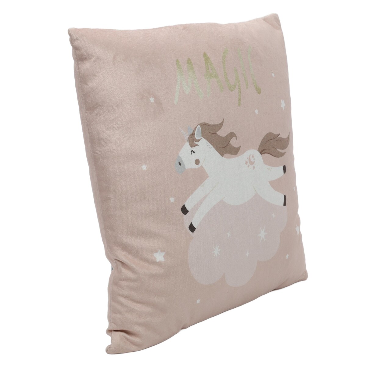 Poduszka dekoracyjna z jednorożcem, 40 x 40 cm
