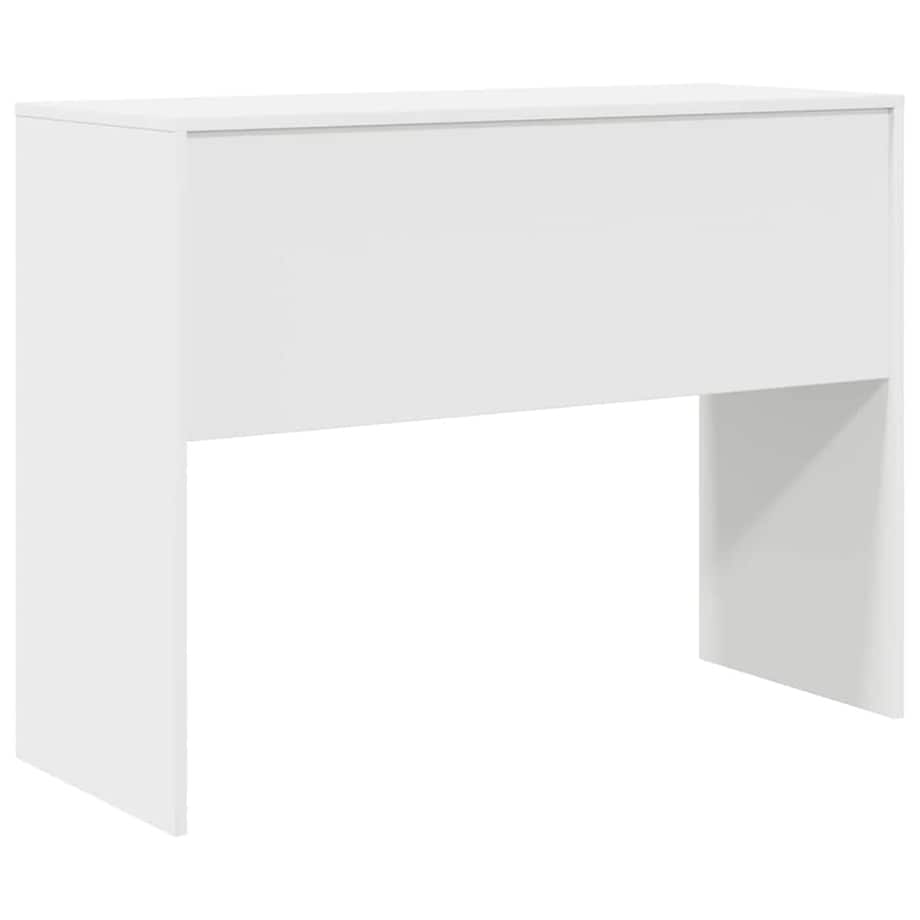 vidaXL Biurko Biały 100 x 40 x 76 cm Materiał drewnopochodny