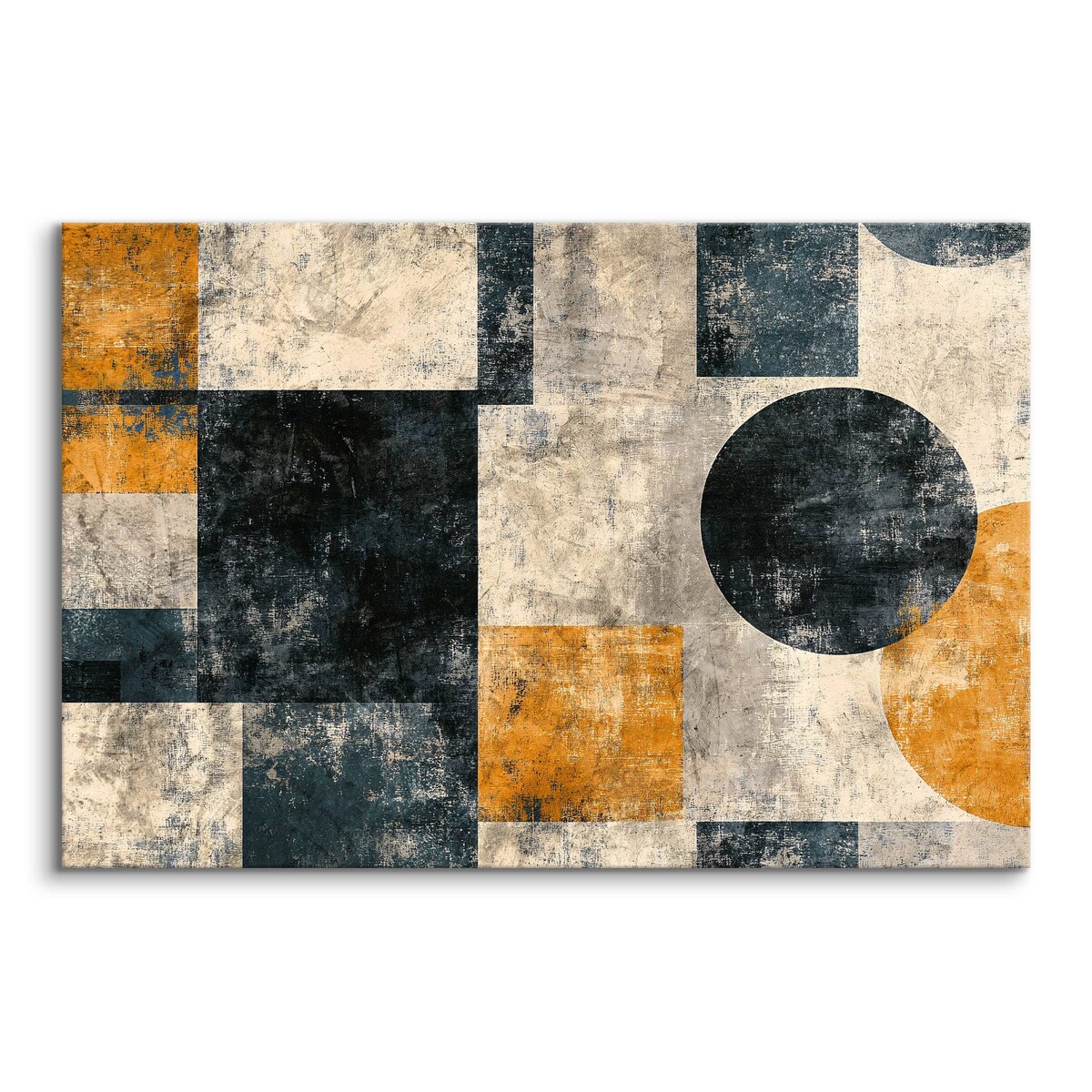 Obraz Na Płótnie Do Salonu Wzory Geometryczne Abstrakcja Mural 70x50cm