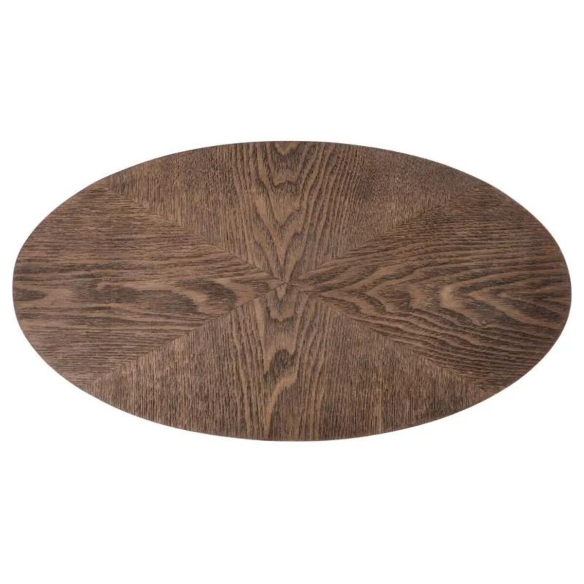 Stolik kawowy DELPHI 48x26 orzech/czarny