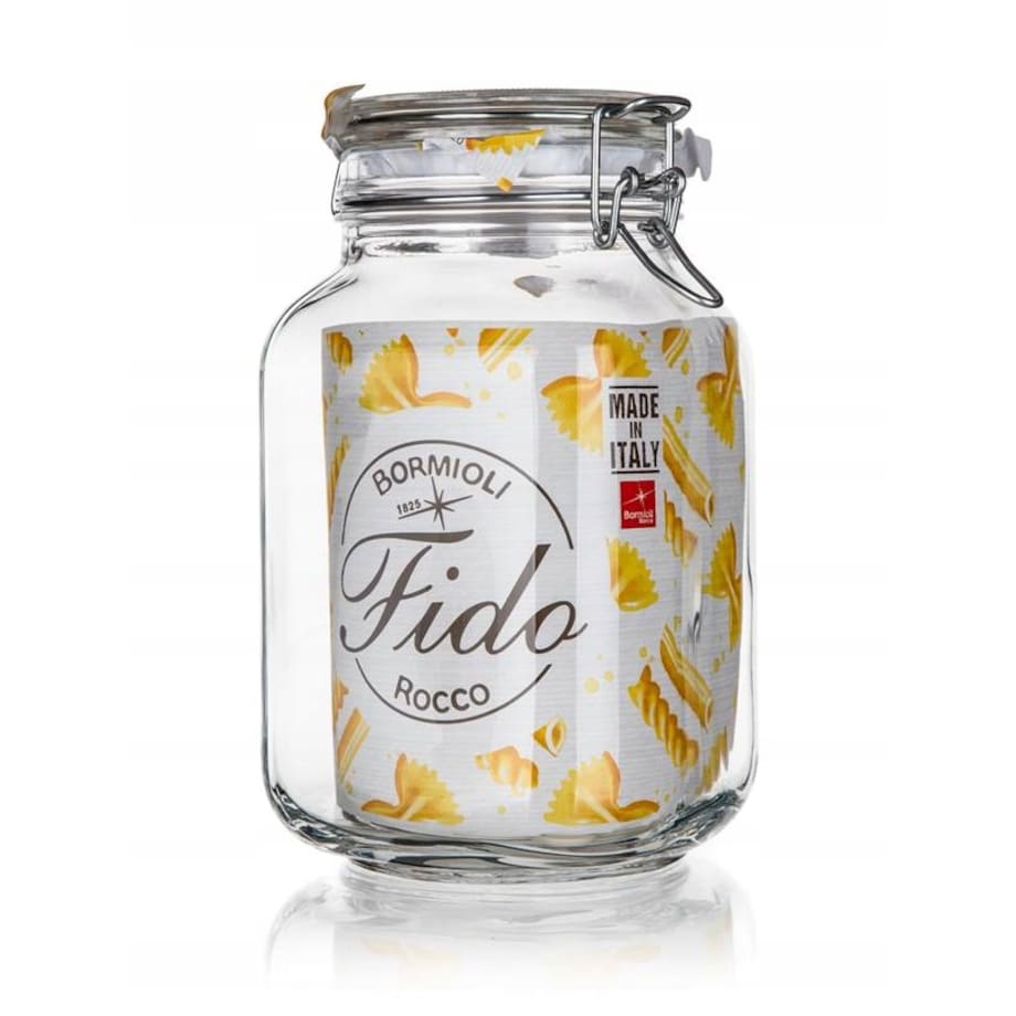 SŁOIK POJEMNIK na ŻYWNOŚĆ FIDO 2 L KLIPS BORMIOLI weki ogórki paprykę sok