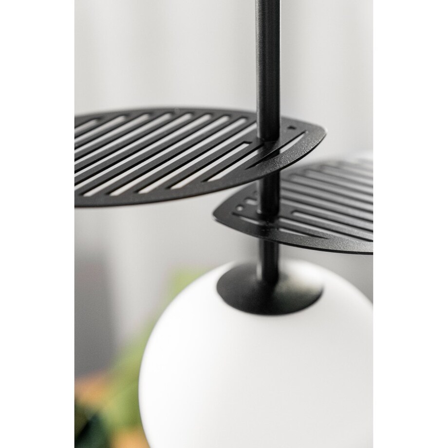 FYLLO A czarna sufitowa lampa wisząca