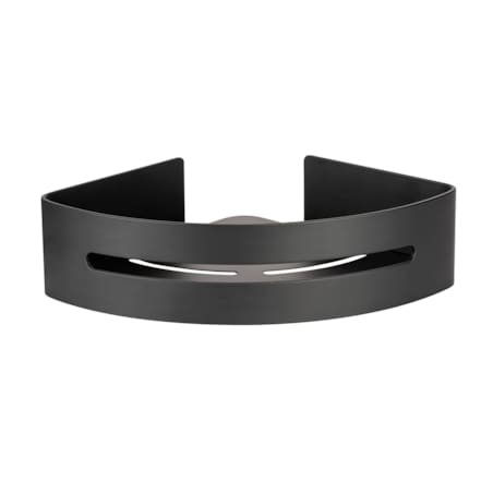 Narożna aluminiowa półka łazienkowa BIVIO, montaż bez wiercenia