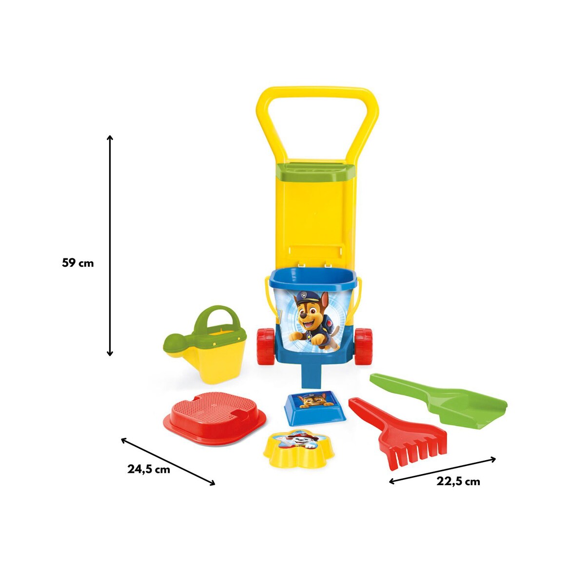 Paw Patrol wózek z kpl letnim