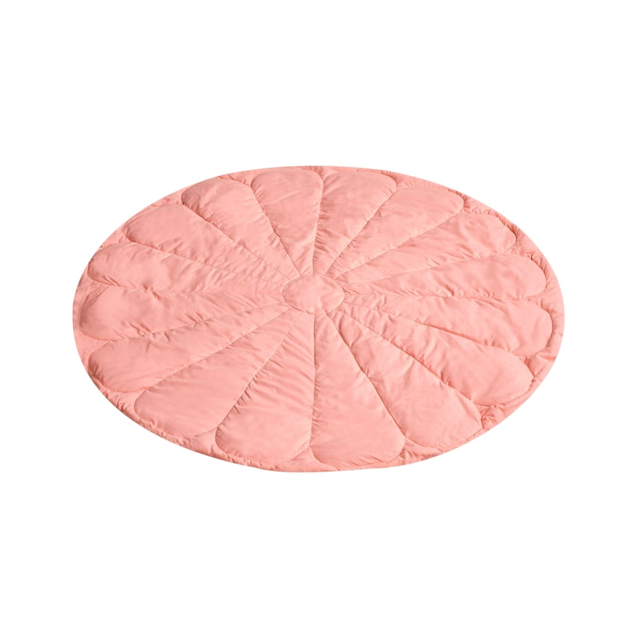 Mata do zabawy kwiat 110 x 110 cm różowa ELIZJUM