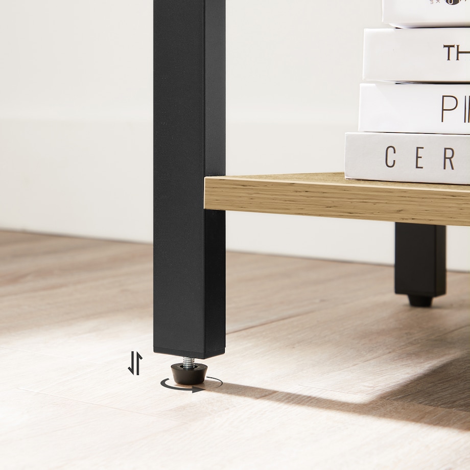 Regał drabinkowy Artisan, organizacyjny na książki, nowoczesny design