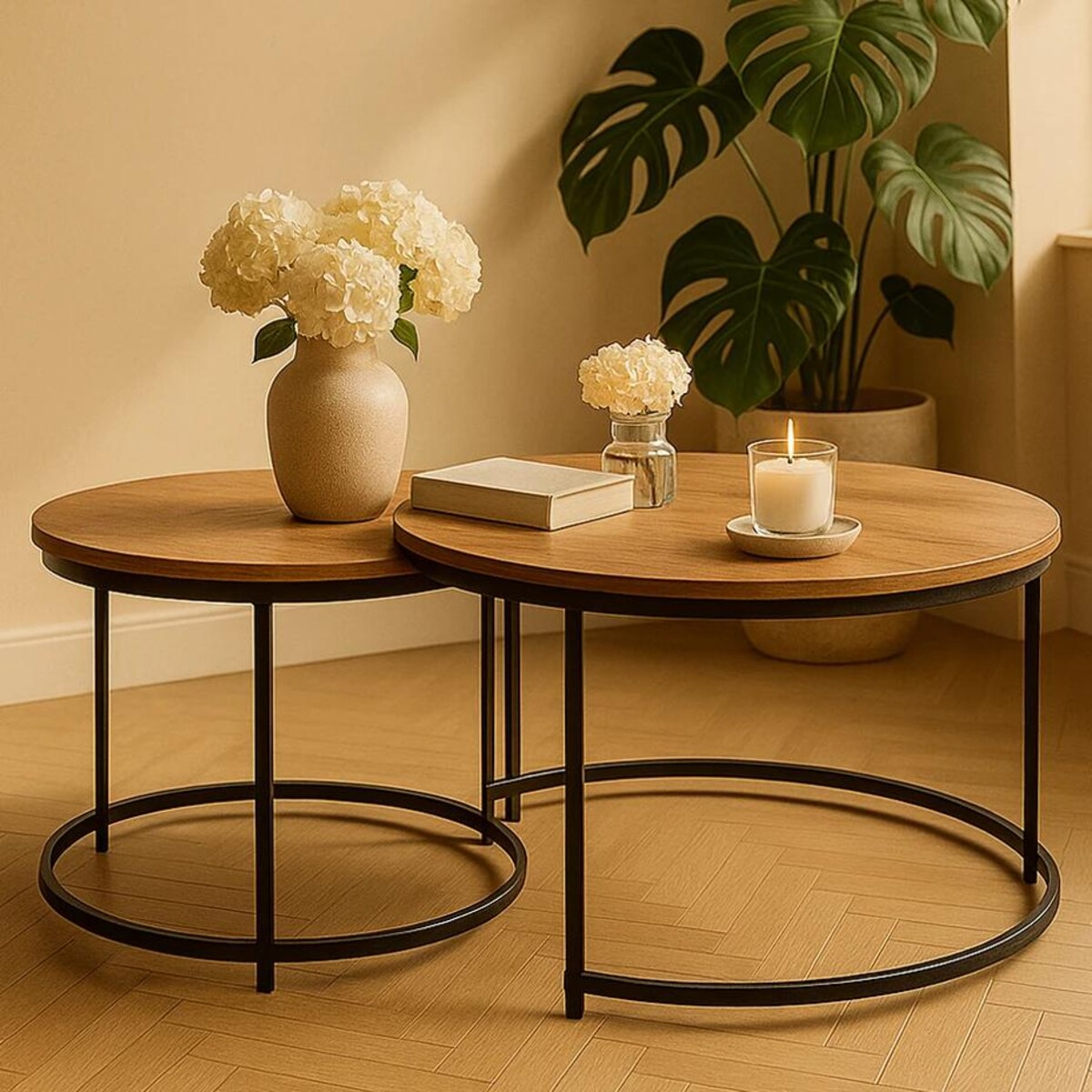 Meble dekoracyjne KS-30 KOMPLET STOLIKÓW z serii KAJA HOME