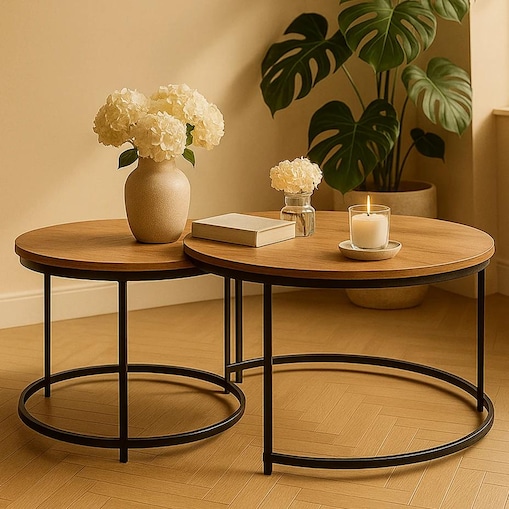 Meble dekoracyjne KS-30 KOMPLET STOLIKÓW z serii KAJA HOME