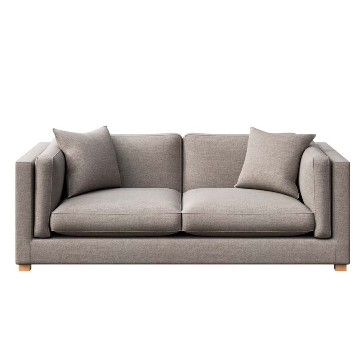 Pomo sofa 3 osobowa Jasnoszara