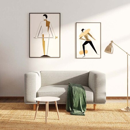 Kukumo sofa 2 osobowa Jasnoszara