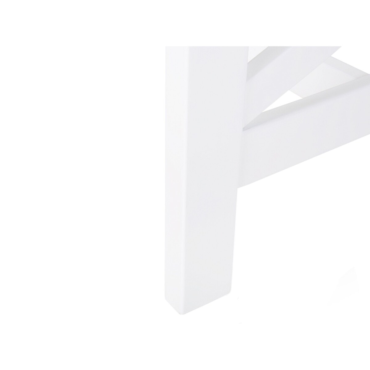 Stół ogrodowy 100 x 55 cm biały BALTIC