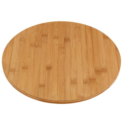 Bambusowa deska obrotowa do serów i przekąsek