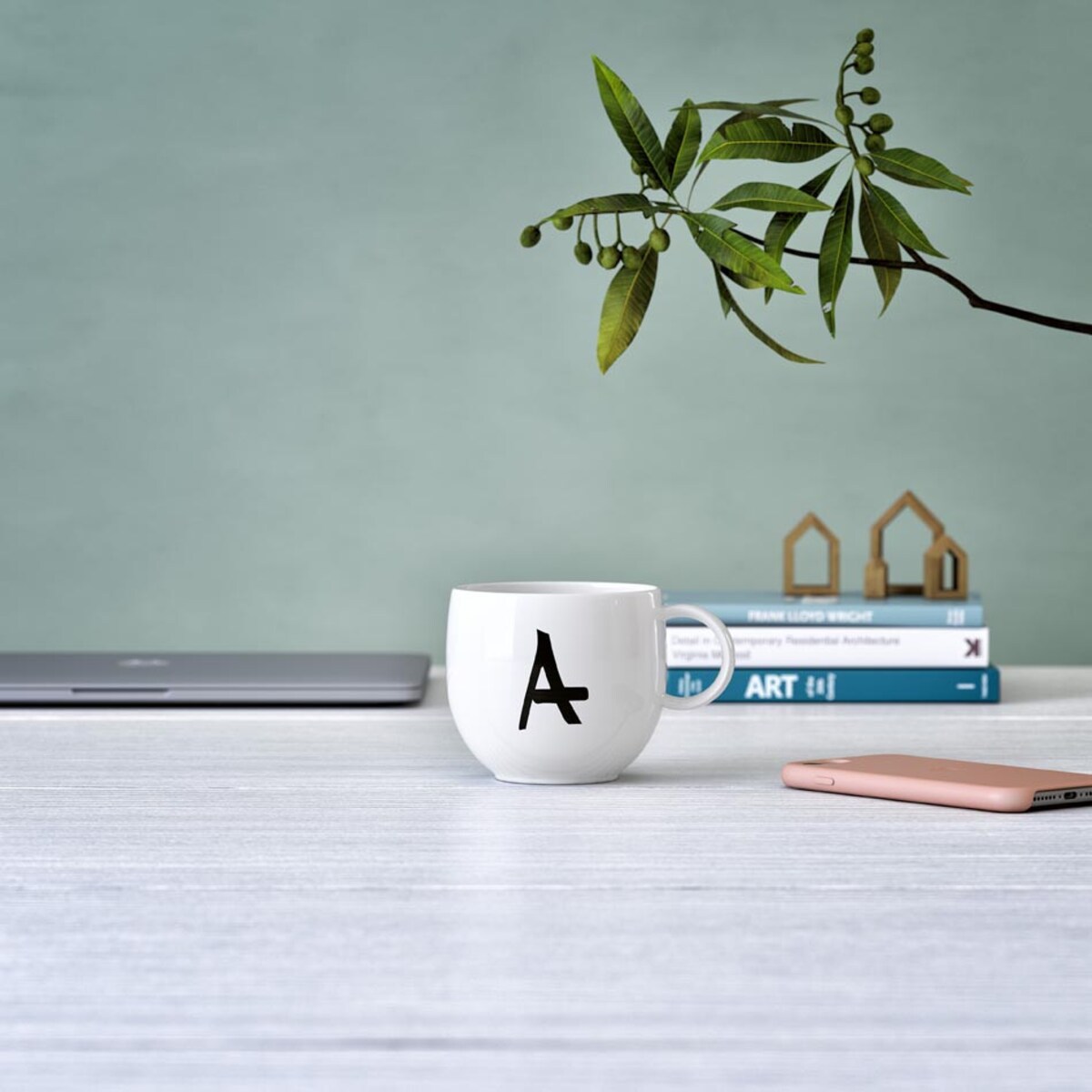 Kubek z literą A Letters, 330 ml, Villeroy & Boch