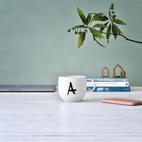 Kubek z literą A Letters, 330 ml, Villeroy & Boch