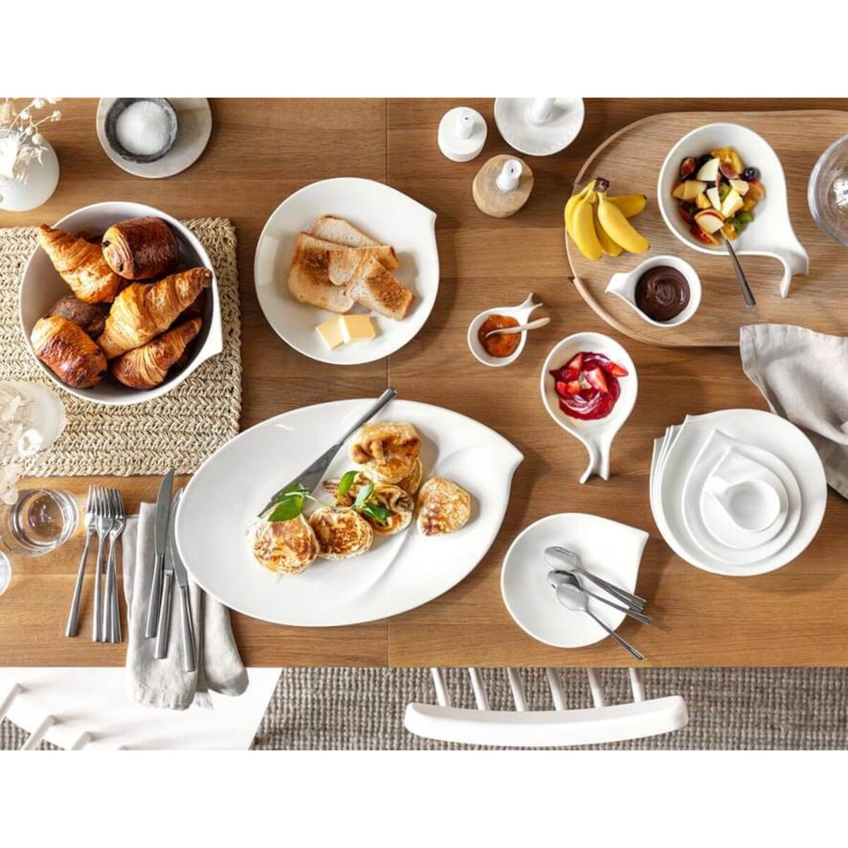 Talerz na pieczywo Flow, 20 x 17 cm, Villeroy & Boch