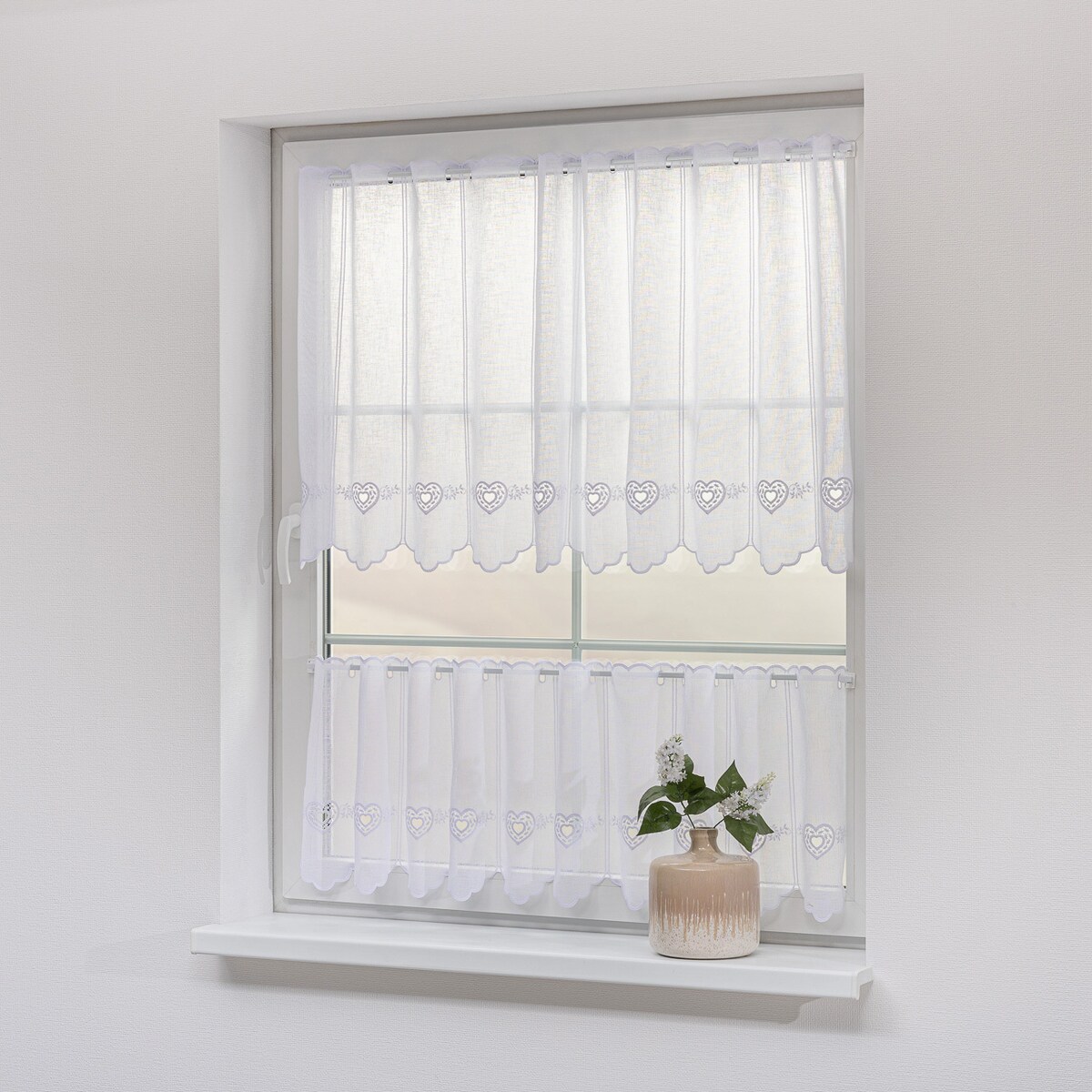 Zazdrostka żakardowa Heart wys. 40 cm na metry 390x0