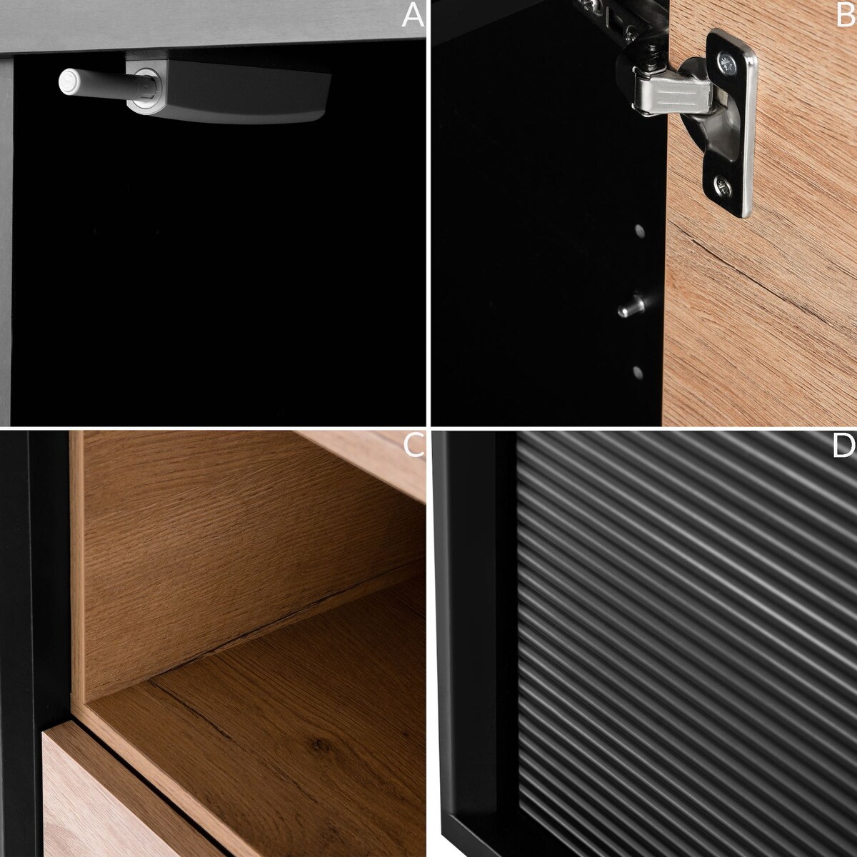 KONSIMO LOFTY Regał w stylu industrialnym