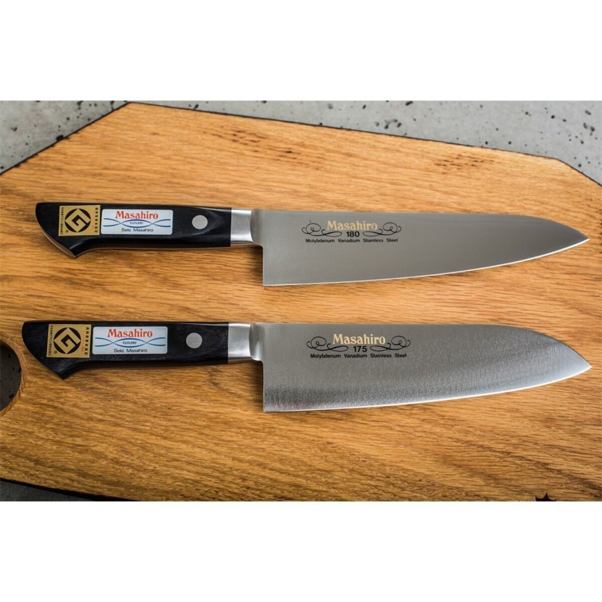 Masahiro nóż Mv Santoku 175mm 13723