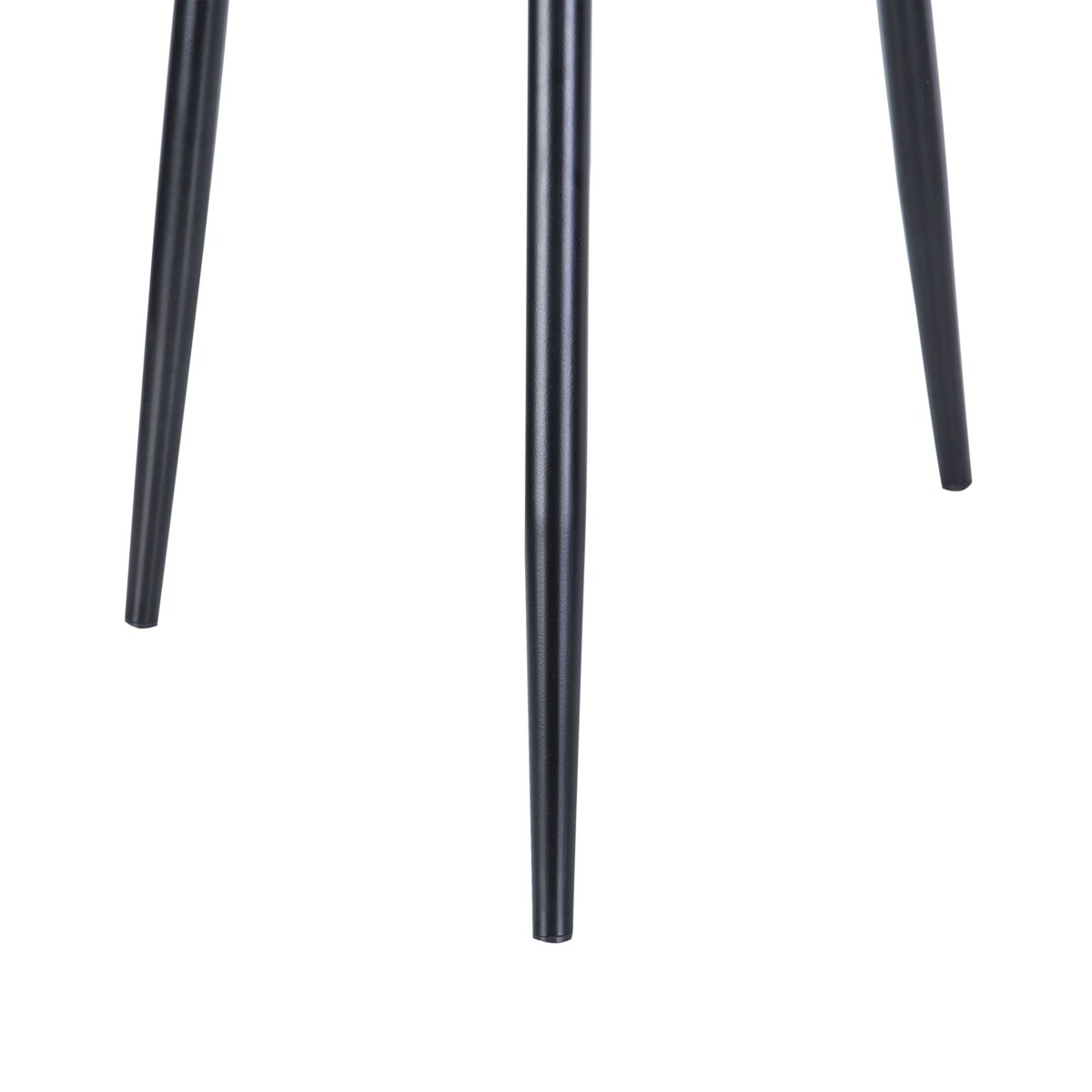 Zestaw 2 krzeseł do jadalni MARIBEL Ekoskóra Złoty brąz