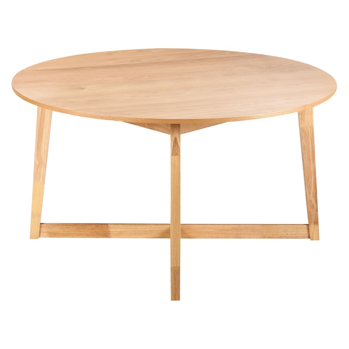 Stół do jadalni WAIPORI Dąb jasny 140 cm 140 cm