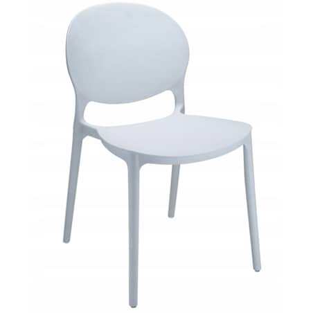 4 X Krzesło Do Jadalni Kuchni Stołu Zestaw Komplet Justin Białe