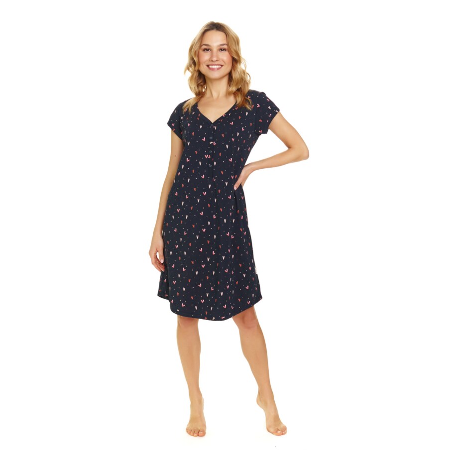 Koszulka piżamowa kolor czerwony TCB.7132.HEARTS - XXL