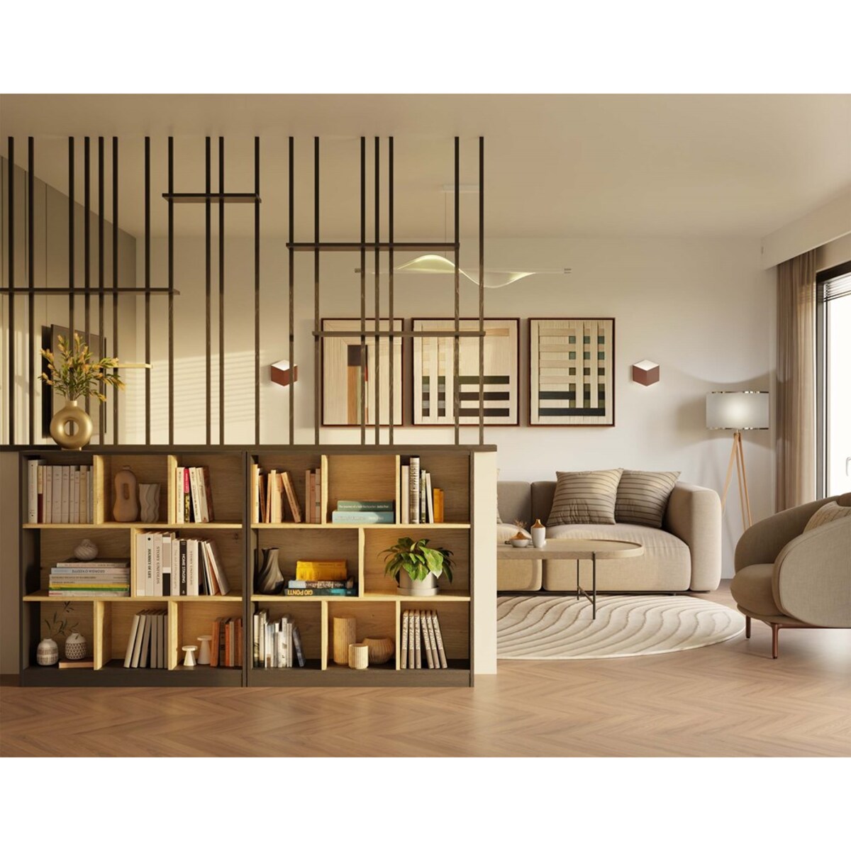 Regał Fiesta 8P ANTRACYT ARTISAN