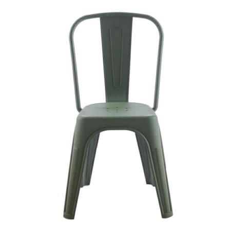 Krzesło TOWER PARIS PP ciemnozielone