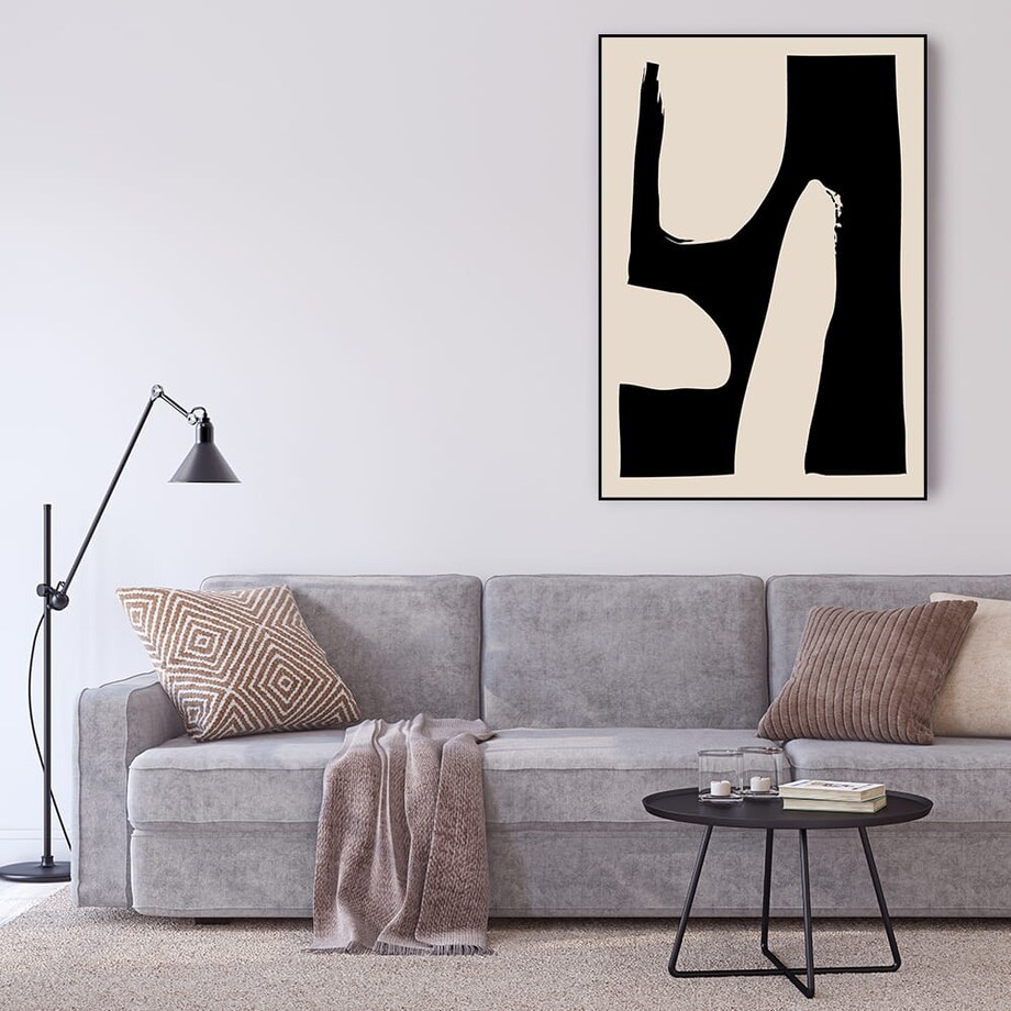 plakat black abstract 2 30x40 cm