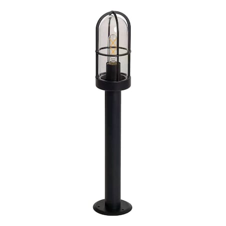 Stojąca lampa ogrodowa Gardena Clasica ABR-LOS1-E27 Abruzzo IP44 czarny