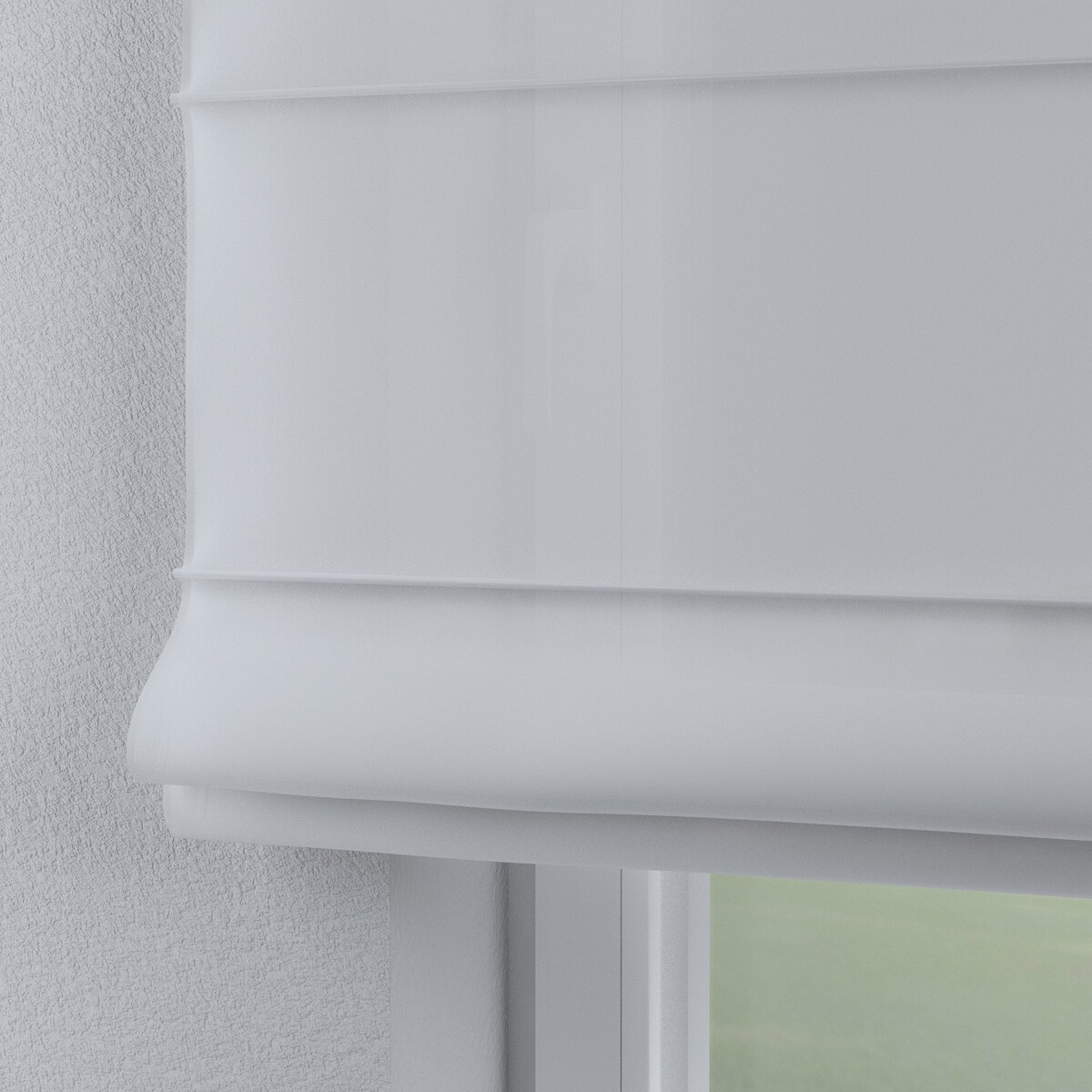 Roleta rzymska Capri 120x160 prześwitujący, złamana biel