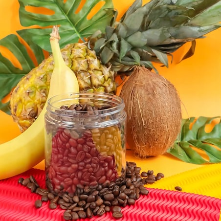 Kawa aromatyzowana o smaku MALIBU ziarnista ARABICA Cup&You PREMIUM 200g na prezent upominek dla kobiety mężczyzny faceta mamy taty żony męża