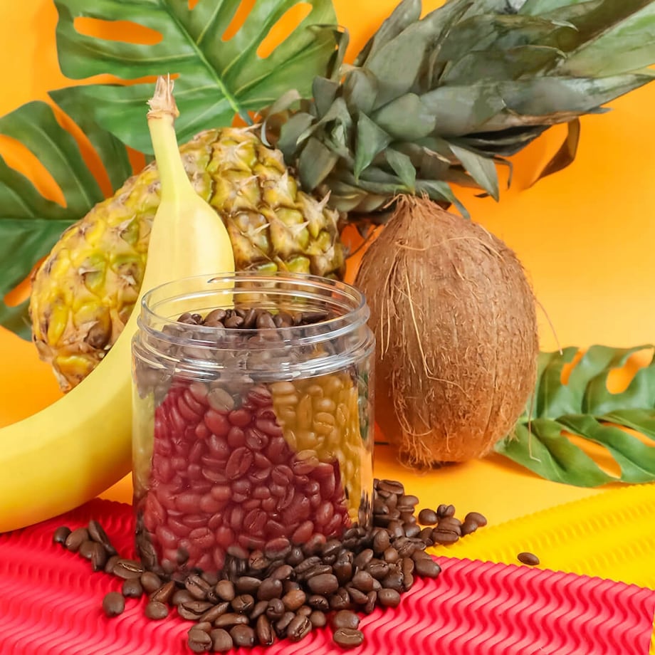 Kawa aromatyzowana o smaku MALIBU ziarnista ARABICA Cup&You PREMIUM 200g na prezent upominek dla kobiety mężczyzny faceta mamy taty żony męża