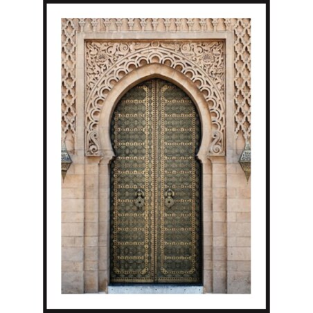 Poster Story, Plakat, Obraz - Brama Marrakeszu, wymiary 30 x 42 cm