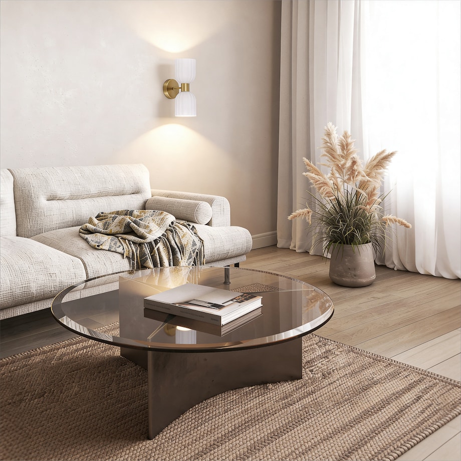 Kinkiet Light Prestige Piega złoty 2 x E14 1 szt.