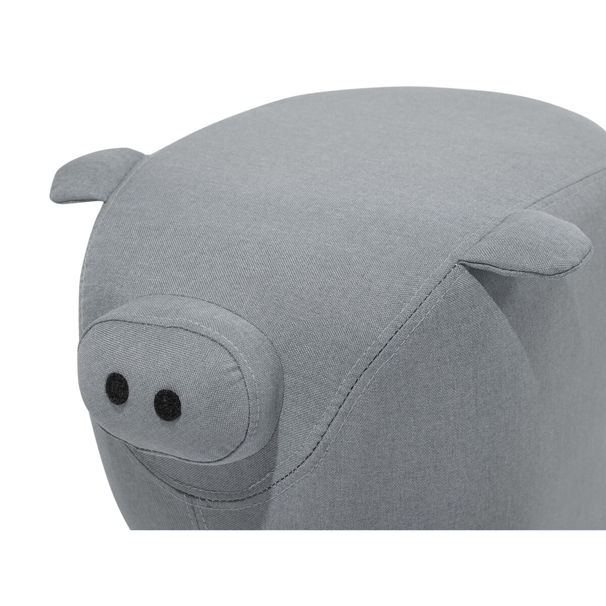 Pufa zwierzak szara PIGGY