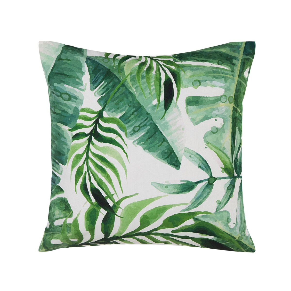 2 poduszki ogrodowe w liście 45 x 45 cm zielony PAVELLI