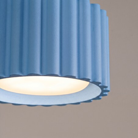 Plafon AURA 1 błękitny Gx53