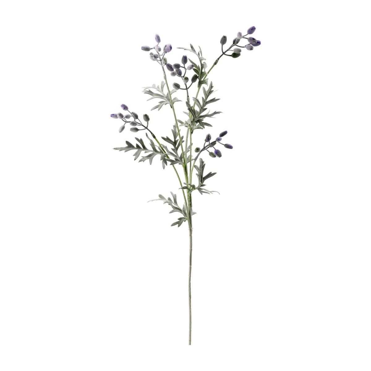 Roślina Sztuczna Gałązka Z Pączkami Z Flokowanej Jakości Wysokość 75 Cm