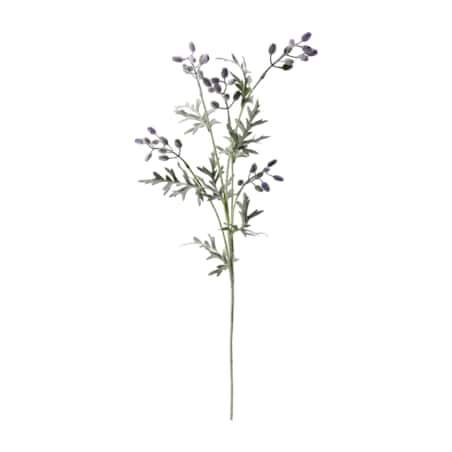 Roślina Sztuczna Gałązka Z Pączkami Z Flokowanej Jakości Wysokość 75 Cm