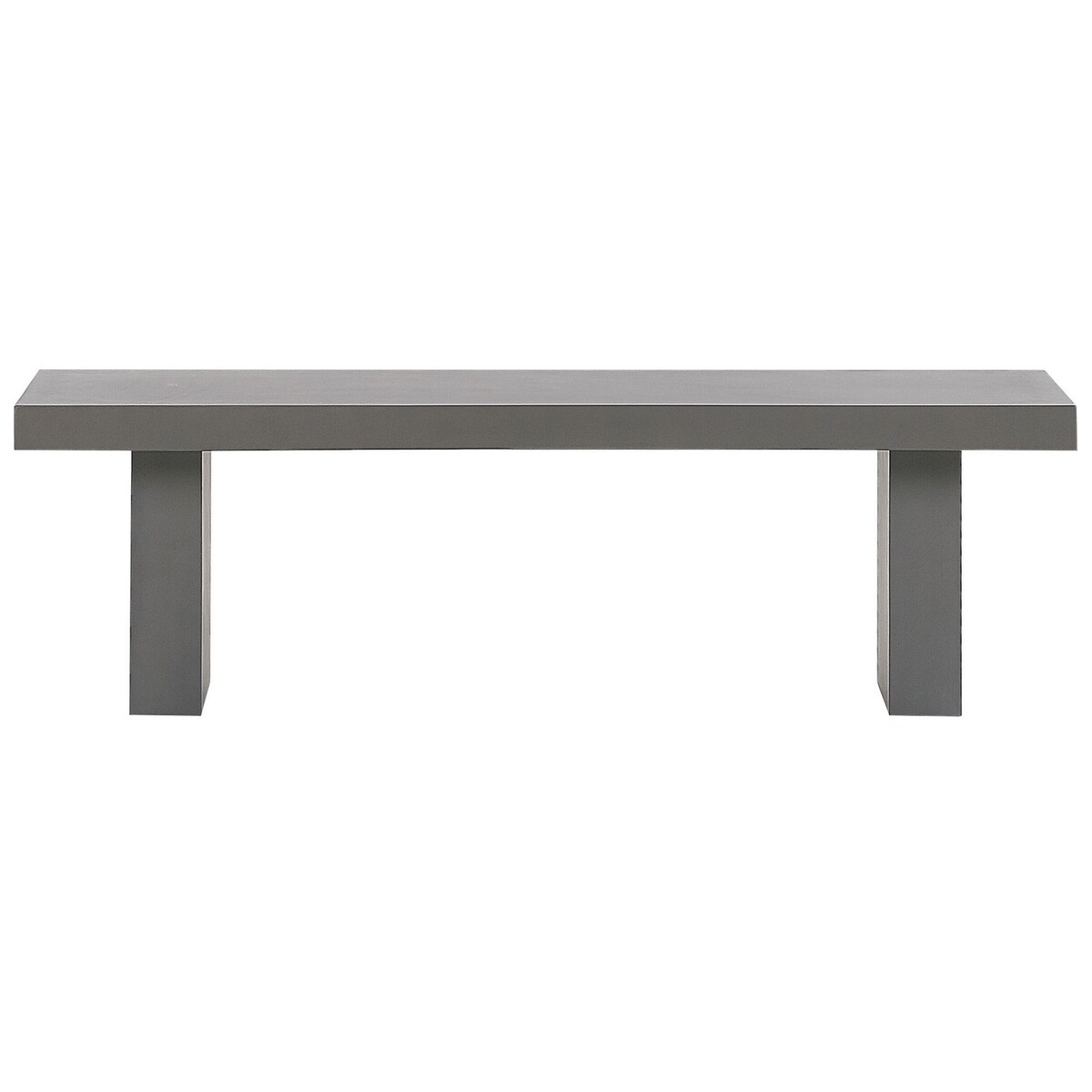 Ławka ogrodowa TARANTO 150 cm Beton Szary