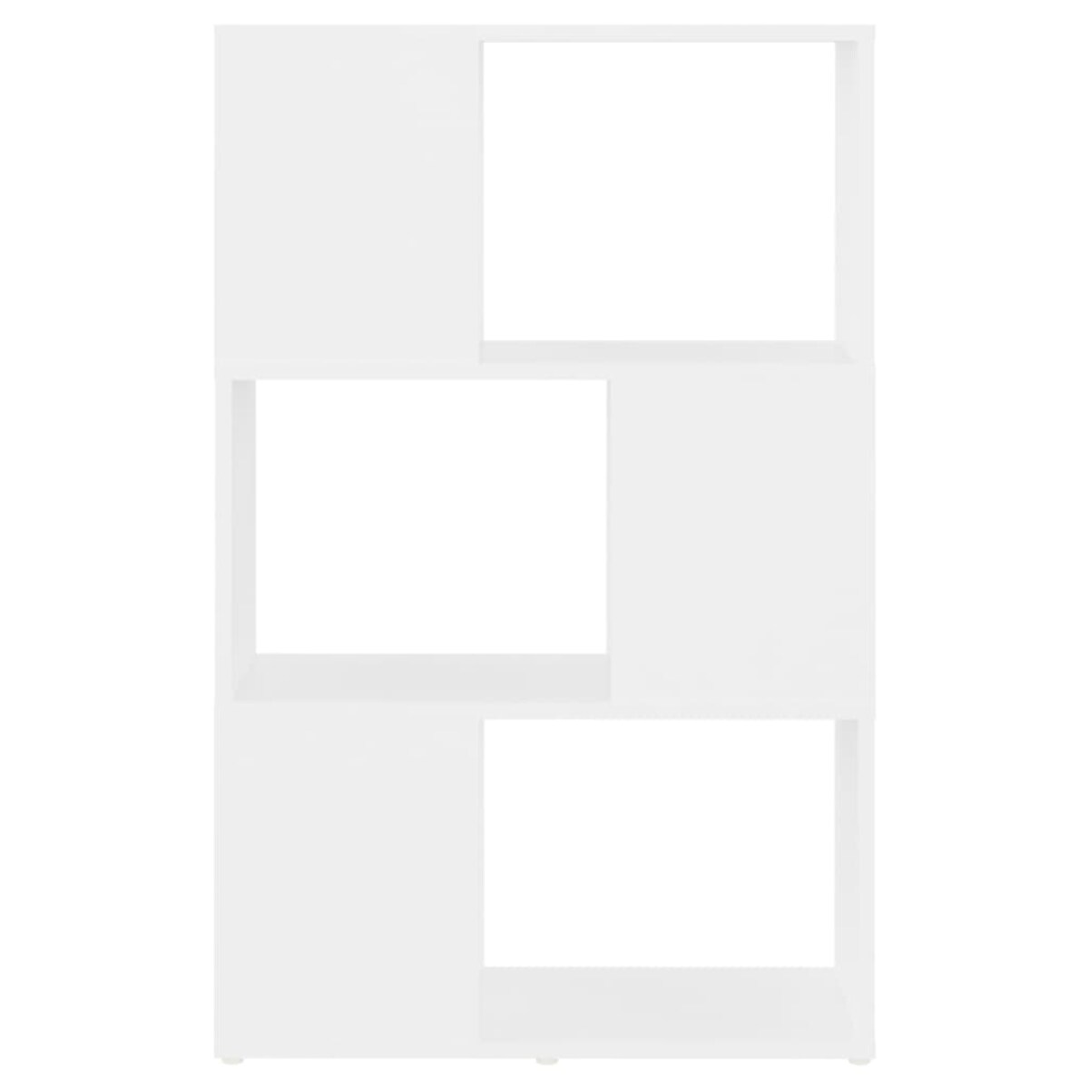 vidaXL Regał na książki/przegroda, biały, 60x24x94 cm